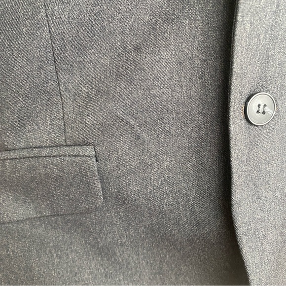 NWOT NEW Bluffworks Men's Gotham Gray Classic Fit Gramercy Blazer Size 44R - Picture 12 of 16